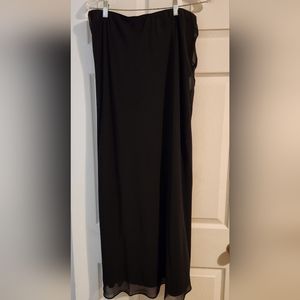 Alex Evenings Chiffon Long Skirt NWOT